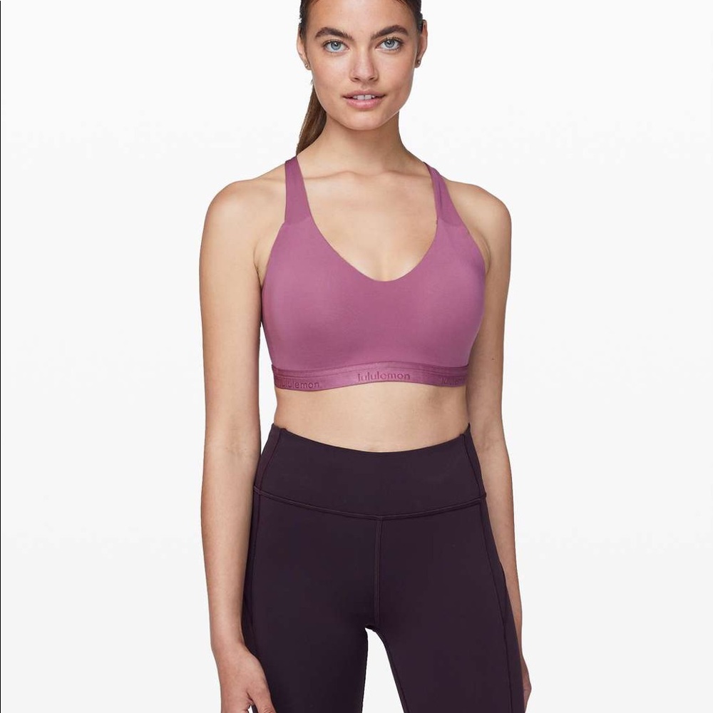 lululemon athletica Pink Sports Bra